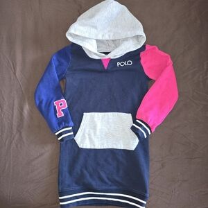 Polo by Ralph Lauren Kids Hoodie - Navy, Pink, Gray
